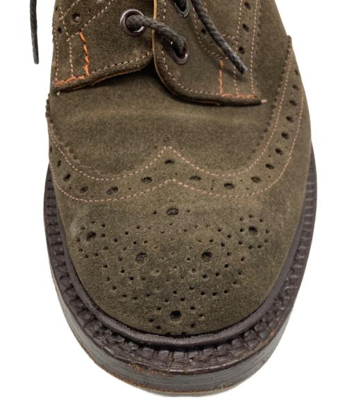 Tricker's（トリッカーズ）Tricker's (トリッカーズ) BOURTON ウィングチップシューズ ブラウン サイズ:SIZE 7.5の古着・服飾アイテム
