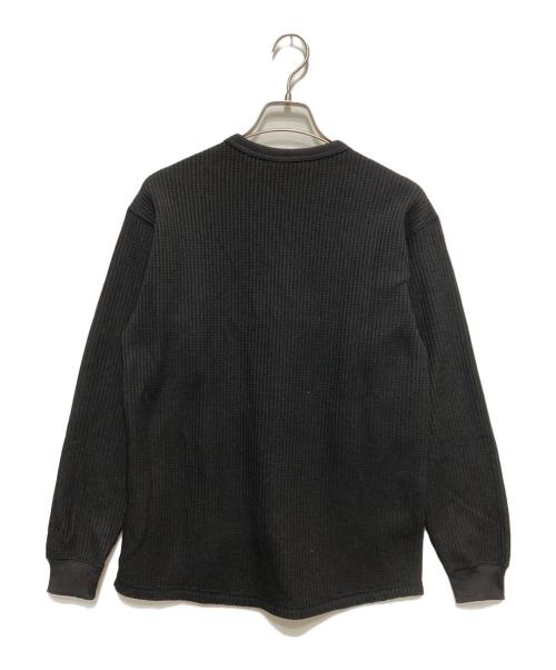 THE NORTH FACE（ザ ノース フェイス）THE NORTH FACE (ザ ノース フェイス) L/S WARM Waffle Crew ブラック サイズ:SIZE XS 未使用品の古着・服飾アイテム
