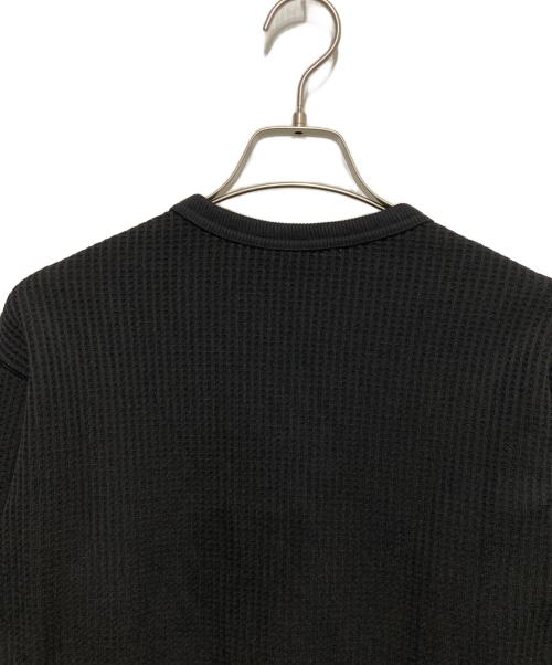 THE NORTH FACE（ザ ノース フェイス）THE NORTH FACE (ザ ノース フェイス) L/S WARM Waffle Crew ブラック サイズ:SIZE XS 未使用品の古着・服飾アイテム