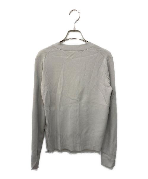 SOEJU（ソージュ）SOEJU (ソージュ) Vネックショートニットカーディガン グレー サイズ:FREE 未使用品の古着・服飾アイテム