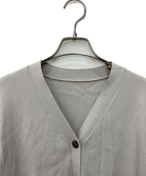 SOEJU（ソージュ）SOEJU (ソージュ) Vネックショートニットカーディガン グレー サイズ:FREE 未使用品の古着・服飾アイテム