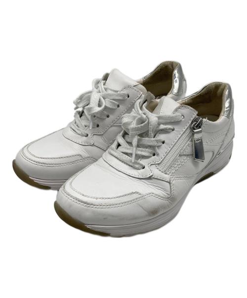 Gabor（ガボール）Gabor (ガボール) rolling soft スニーカー ホワイト サイズ:SIZE 4の古着・服飾アイテム