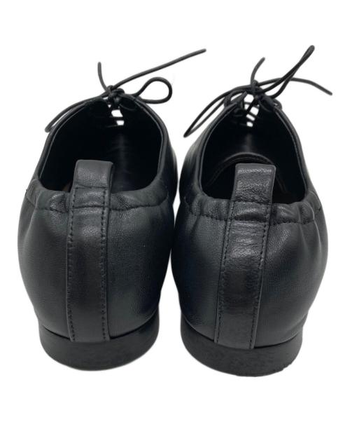 Parallele（パラレル）Parallele (パラレル) レースアップシューズ CAMPO ブラック サイズ:SIZE 36の古着・服飾アイテム
