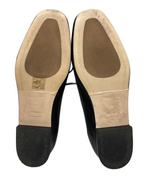 Parallele（パラレル）Parallele (パラレル) レースアップシューズ CAMPO ブラック サイズ:SIZE 36の古着・服飾アイテム