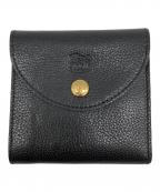 IL BISONTEイル ビゾンテ）の古着「2つ折り財布」｜ブラック