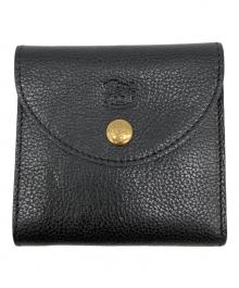 IL BISONTE（イル ビゾンテ）の古着「2つ折り財布」｜ブラック