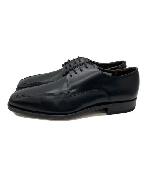 REGAL（リーガル）REGAL (リーガル) 外羽根 スワールトゥ ツーシームドレスシューズ ブラック サイズ:SIZE 251/2の古着・服飾アイテム