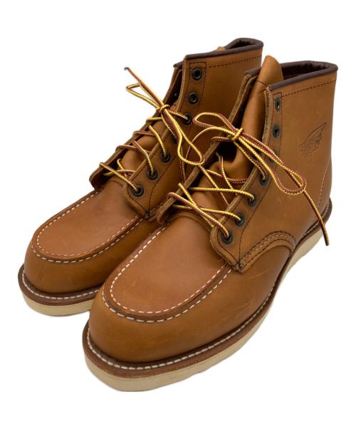 RED WING（レッドウィング）RED WING (レッドウィング) Irtish Setter 6-inch Classic Moc　アーティッシュ・セッター・シックスインチ・クラシック・モック ブラウン サイズ:SIZE 27cmの古着・服飾アイテム