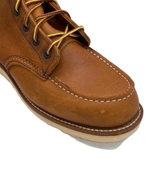 RED WING（レッドウィング）RED WING (レッドウィング) Irtish Setter 6-inch Classic Moc　アーティッシュ・セッター・シックスインチ・クラシック・モック ブラウン サイズ:SIZE 27cmの古着・服飾アイテム