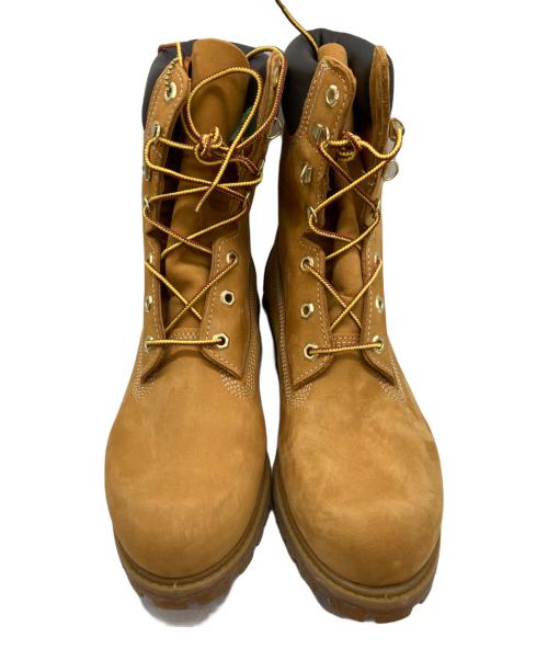 Timberland（ティンバーランド）Timberland (ティンバーランド) 8 INCH PREMIUM BOOTエイト・インチ・プレミアム・ブーツ　 ブラウン サイズ:SIZE 9Wの古着・服飾アイテム