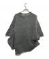 YOHJI YAMAMOTO (ヨウジヤマモト) リネンニット グレー サイズ:3：8000円