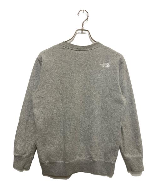 THE NORTH FACE（ザ ノース フェイス）THE NORTH FACE (ザ ノース フェイス) ロゴ刺繍スウェット グレー サイズ:Sの古着・服飾アイテム