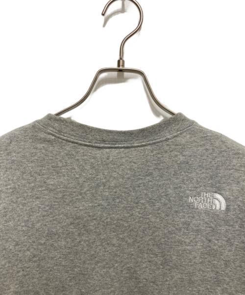 THE NORTH FACE（ザ ノース フェイス）THE NORTH FACE (ザ ノース フェイス) ロゴ刺繍スウェット グレー サイズ:Sの古着・服飾アイテム