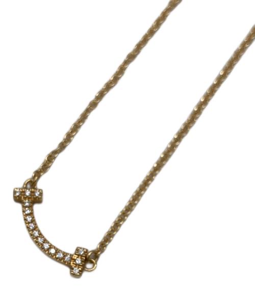 TIFFANY & Co.（ティファニー）Tiffany & Co. (ティファニー) Tスマイルダイヤモンドネックレス ミニの古着・服飾アイテム