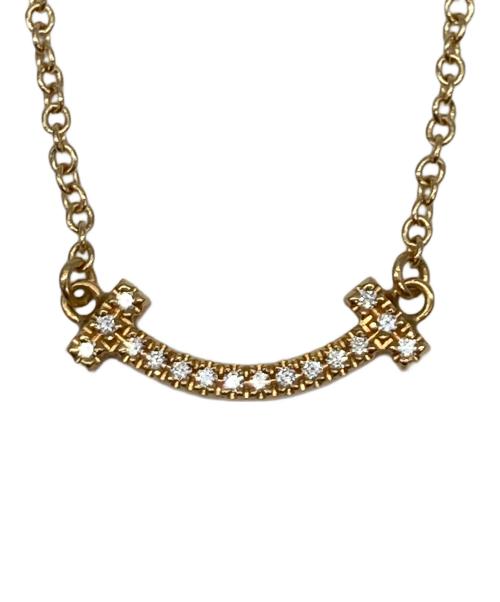 TIFFANY & Co.（ティファニー）Tiffany & Co. (ティファニー) Tスマイルダイヤモンドネックレス ミニの古着・服飾アイテム