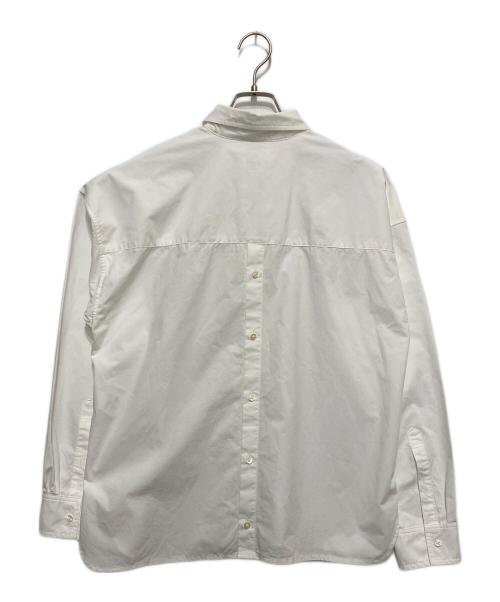 YANUK（ヤヌーク）YANUK (ヤヌーク) バックボタンシャツ ホワイト サイズ:Mの古着・服飾アイテム