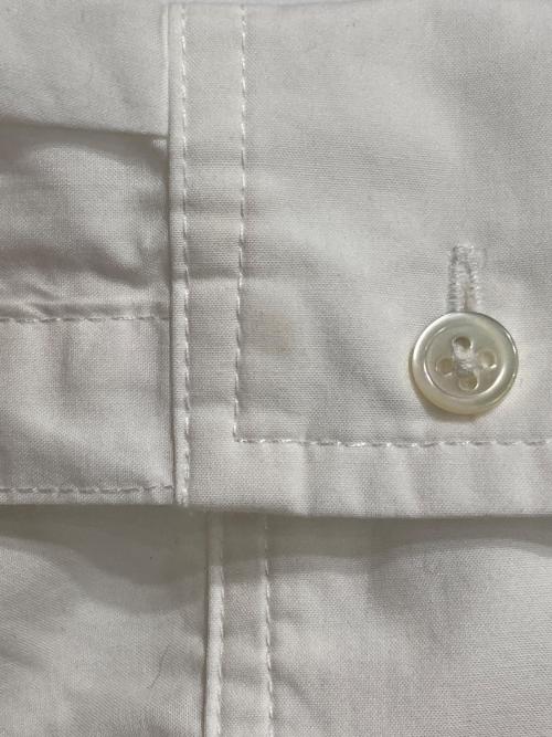 YANUK（ヤヌーク）YANUK (ヤヌーク) バックボタンシャツ ホワイト サイズ:Mの古着・服飾アイテム