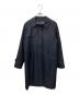 Aquascutum（アクアスキュータム）の古着「BASIC SINGLE TRENCH COAT/ステンカラーコート　ベーシック シングル トレンチ コート」｜ネイビー