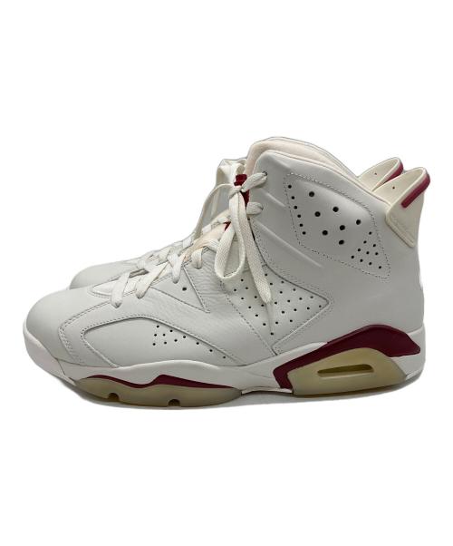 NIKE（ナイキ）NIKE (ナイキ) Air Jordan 6 Retro　エア ジョーダン シックス レトロ ホワイト×ボルドー サイズ:28.5cmの古着・服飾アイテム