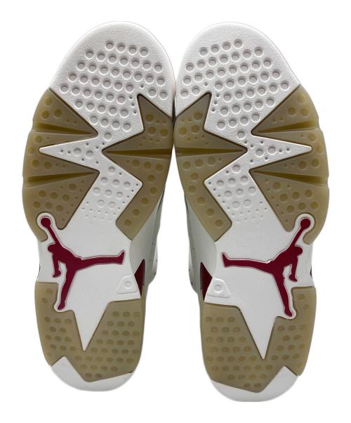 NIKE（ナイキ）NIKE (ナイキ) Air Jordan 6 Retro　エア ジョーダン シックス レトロ ホワイト×ボルドー サイズ:28.5cmの古着・服飾アイテム