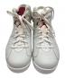 中古・古着 NIKE (ナイキ) Air Jordan 6 Retro　エア ジョーダン シックス レトロ ホワイト×ボルドー サイズ:28.5cm：9000円