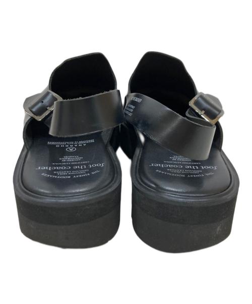 foot the coacher（フットザコーチャー）foot the coacher (フットザコーチャー) SS SANDALS ブラック サイズ:8の古着・服飾アイテム