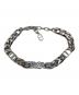 DIOR (ディオール) チェーンリンクブレスレット シルバー：25000円