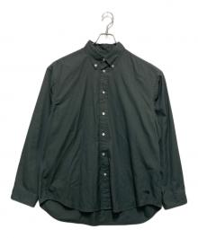 THE NORTH FACE（ザ ノース フェイス）の古着「ロングスリーブハーフドームシャツ」｜グリーン