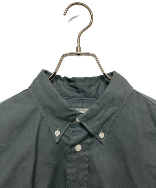THE NORTH FACE（ザ ノース フェイス）THE NORTH FACE (ザ ノース フェイス) ロングスリーブハーフドームシャツ グリーン サイズ:Ｌの古着・服飾アイテム