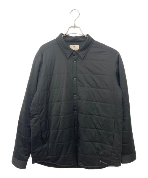 Snow peak（スノーピーク）snow peak (スノーピーク) Flexible Insulated Shirt ブラック サイズ:XLの古着・服飾アイテム