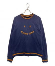 PS Paul Smith（ＰＳポールスミス）の古着「ロゴプリントスウェット」｜ネイビー