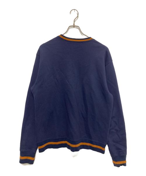 PS Paul Smith（ＰＳポールスミス）PS Paul Smith (ＰＳポールスミス) ロゴプリントスウェット ネイビー サイズ:SIZE XLの古着・服飾アイテム