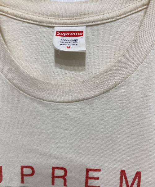 SUPREME（シュプリーム）Supreme (シュプリーム) Disney (ディズニー) Rowlf Tee　ロルフ ティー ベージュ サイズ:Mの古着・服飾アイテム