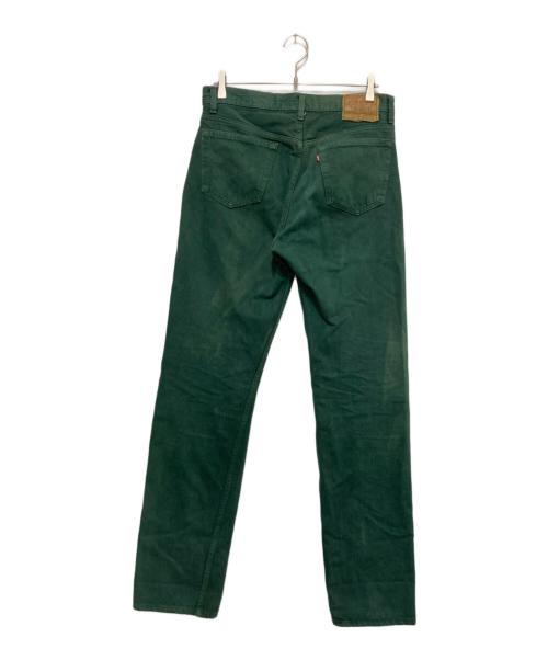 LEVI'S（リーバイス）LEVI'S (リーバイス) 後染め501デニムパンツ グリーン サイズ:SIZE W34の古着・服飾アイテム