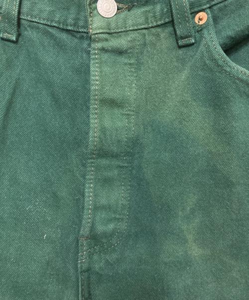 LEVI'S（リーバイス）LEVI'S (リーバイス) 後染め501デニムパンツ グリーン サイズ:SIZE W34の古着・服飾アイテム