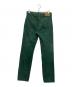 LEVI'S (リーバイス) 後染め501デニムパンツ グリーン サイズ:SIZE W34：5000円