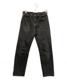 LEVI'S（リーバイス）の古着「後染め505デニムパンツ」｜ブラック