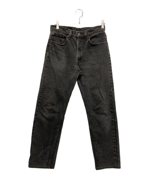 LEVI'S（リーバイス）LEVI'S (リーバイス) 後染め505デニムパンツ ブラック サイズ:W32×L34の古着・服飾アイテム