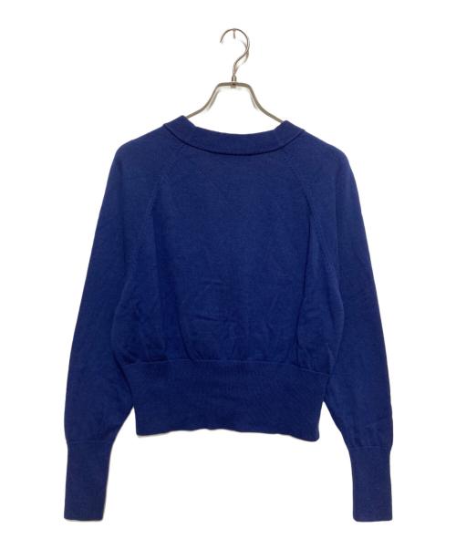 FRED PERRY（フレッドペリー）FRED PERRY (フレッドペリー) ニットカーディガン ブルー サイズ:SIZE 38の古着・服飾アイテム