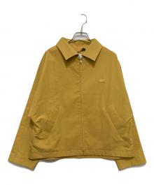 LACOSTE（ラコステ）の古着「タイプライターコンバーチブルブルゾン」｜イエロー