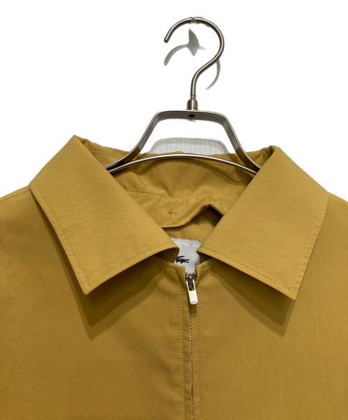 LACOSTE（ラコステ）LACOSTE (ラコステ) タイプライターコンバーチブルブルゾン イエロー サイズ:36の古着・服飾アイテム