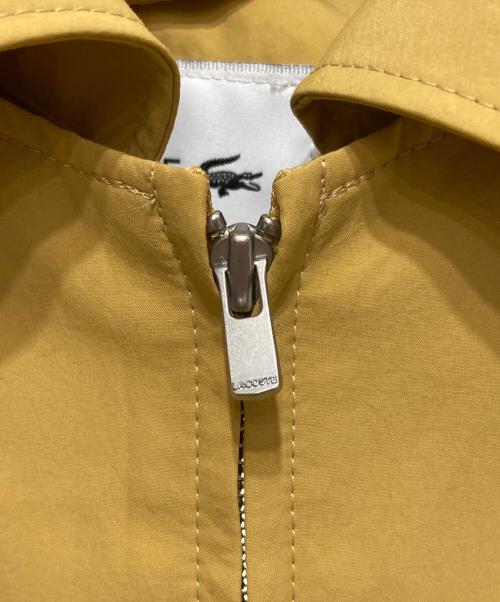 LACOSTE（ラコステ）LACOSTE (ラコステ) タイプライターコンバーチブルブルゾン イエロー サイズ:36の古着・服飾アイテム