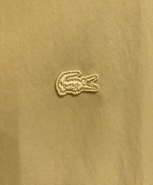 LACOSTE（ラコステ）LACOSTE (ラコステ) タイプライターコンバーチブルブルゾン イエロー サイズ:36の古着・服飾アイテム