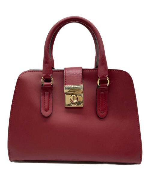 FURLA（フルラ）FURLA (フルラ) 2WAYバッグ レッドの古着・服飾アイテム