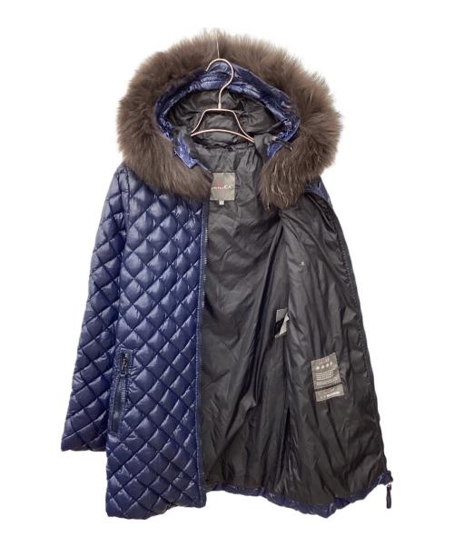 DUVETICA（デュベティカ）DUVETICA (デュベティカ) Accaキルティングダウンコート ネイビー サイズ:40の古着・服飾アイテム