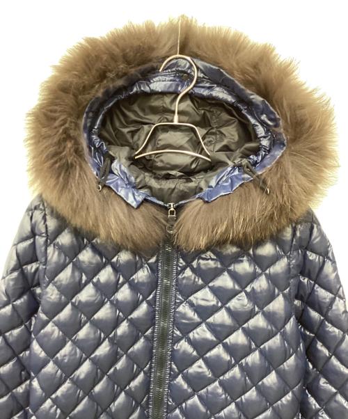 DUVETICA（デュベティカ）DUVETICA (デュベティカ) Accaキルティングダウンコート ネイビー サイズ:40の古着・服飾アイテム