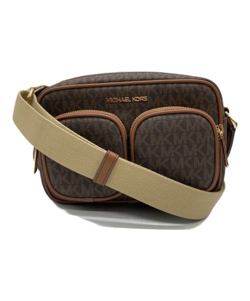 MICHAEL KORS（マイケルコース）MICHAEL KORS (マイケルコース) ショルダーバッグ ブラウンの古着・服飾アイテム