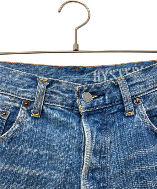 Hysteric Glamour（ヒステリックグラマー）Hysteric Glamour (ヒステリックグラマー) 加工スタッズデニムパンツ インディゴ サイズ:W30の古着・服飾アイテム