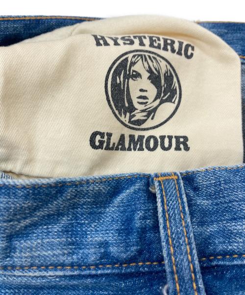 Hysteric Glamour（ヒステリックグラマー）Hysteric Glamour (ヒステリックグラマー) 加工スタッズデニムパンツ インディゴ サイズ:W30の古着・服飾アイテム