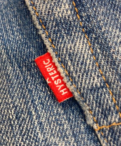 Hysteric Glamour（ヒステリックグラマー）Hysteric Glamour (ヒステリックグラマー) 加工スタッズデニムパンツ インディゴ サイズ:W30の古着・服飾アイテム